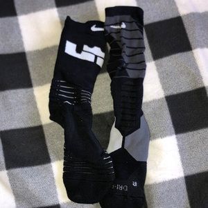 Lebron Nike Hyper Elite basketball socks